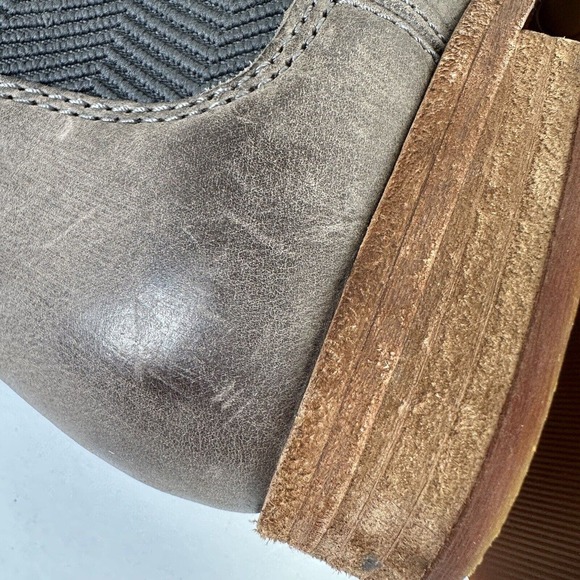 Kork‎ Ease Kama Chelsea Ankle Boots Taupe Brown Slip On Womens Size 11 M - Picture 8 of 11